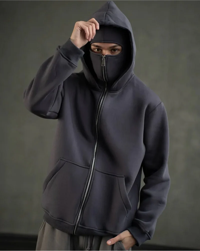 Balaclava Zip hoodie