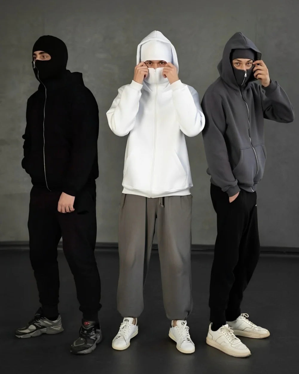 Balaclava Zip hoodie